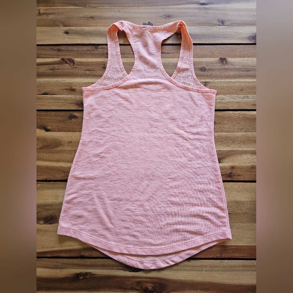 Orange/Coral Mermaid Paddleboarder Tank Top- Size Small - Picture 3 of 7
